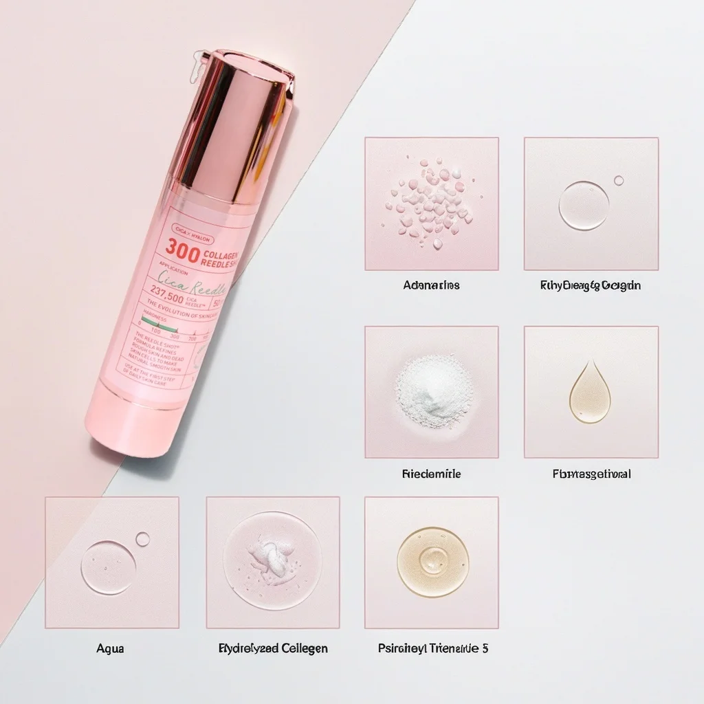 Vita-Light Reedle Shot 300 Microcrystalline Serum Promote Skin Metabolism Enhance Skin Elasticity Firmness Strengthen Skin