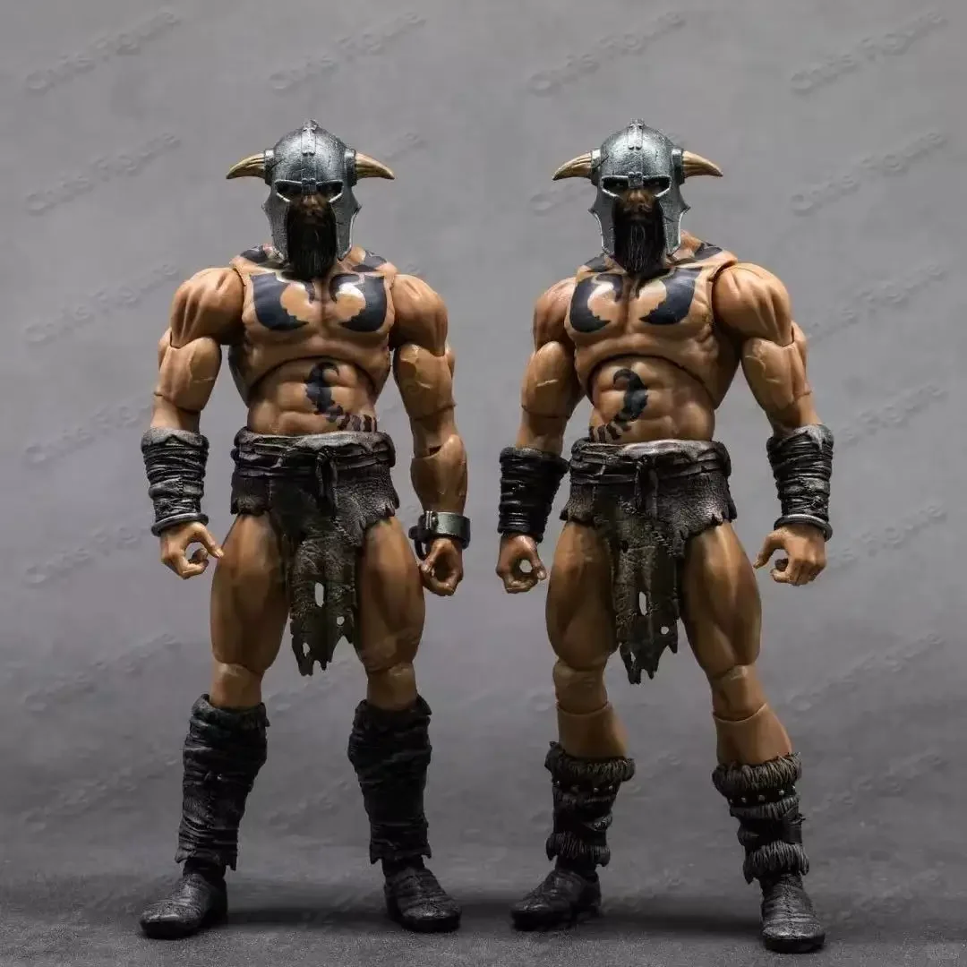 Harbinger Studios 1/12 7inch Action Figure Savage Crucible Varnoks Unchained Anime Model For Gift