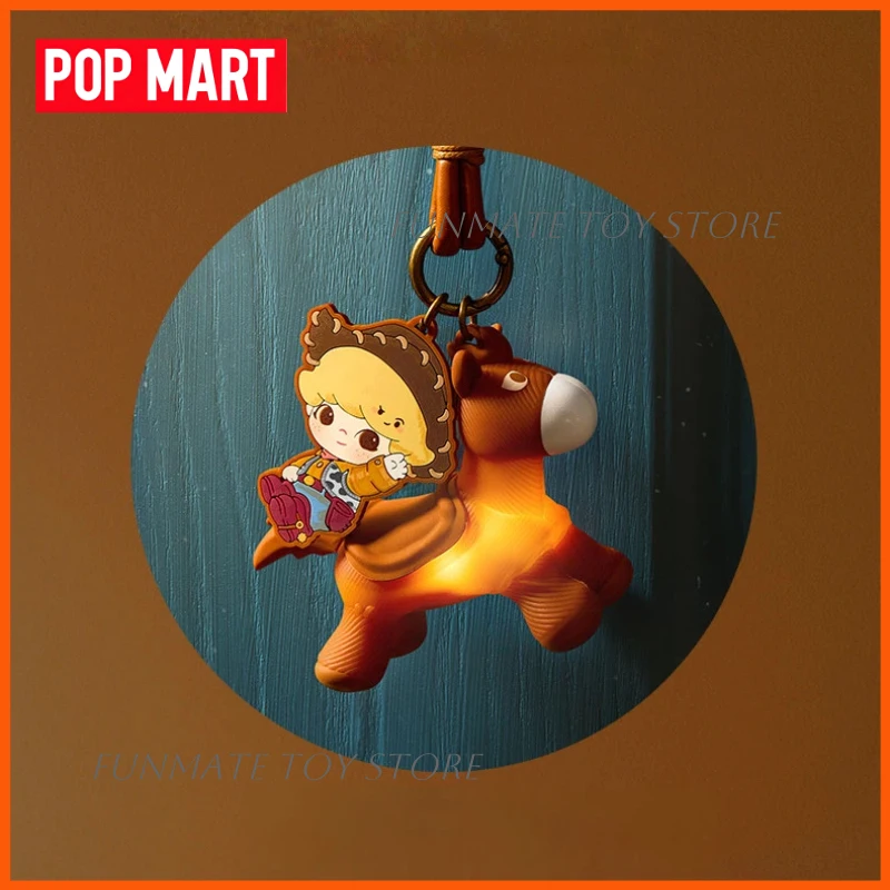 POP MART Dimoo Merch Nachtlicht Schlüsselanhänger World × PIXAR Serie Deko-Modell Mystery Box Geschenk Personalisiert