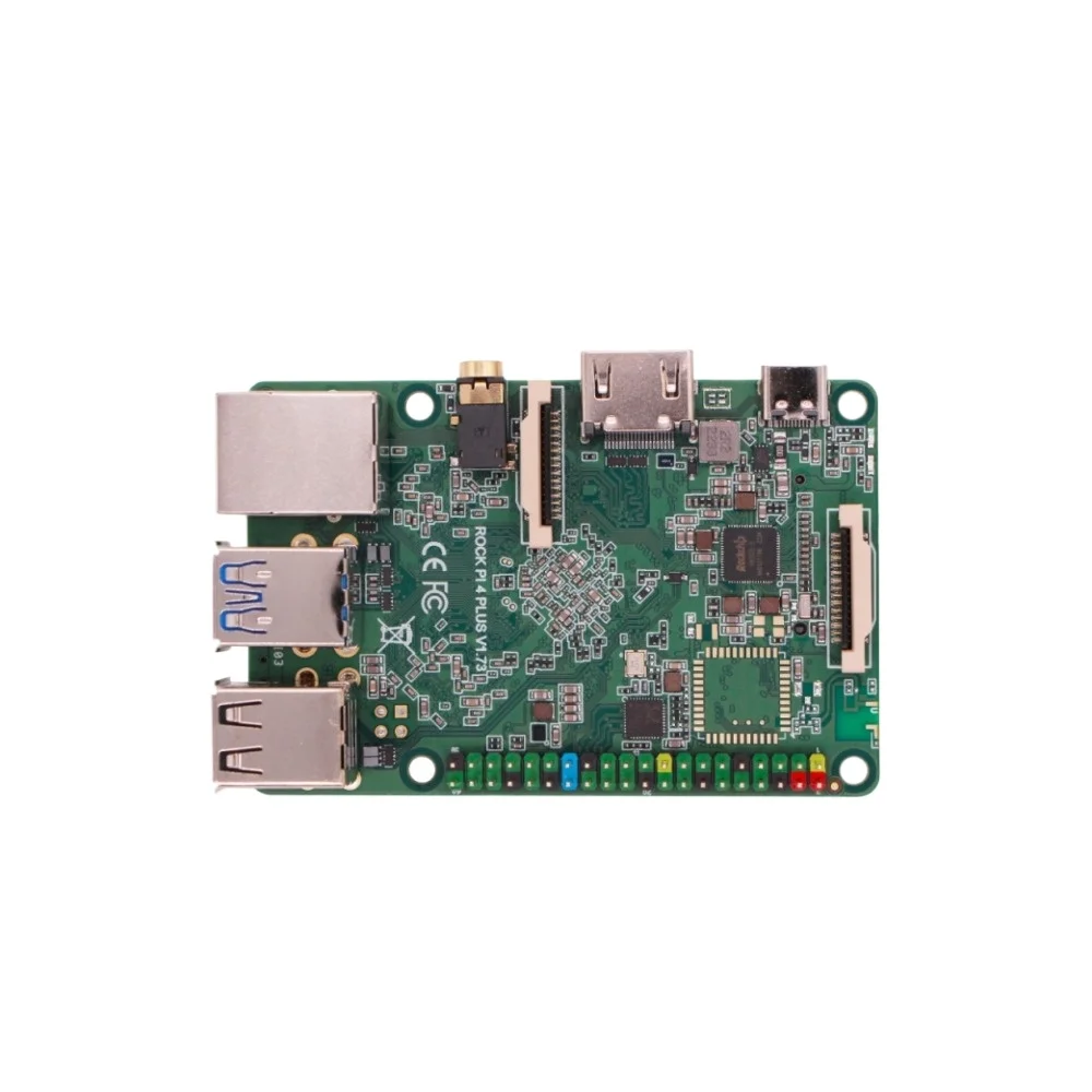 

For ROCKPi 4 High Speed OP1 Cost Effective Onboard eMMC RK3399 Development Board A + Compatible Raspberry Pi
