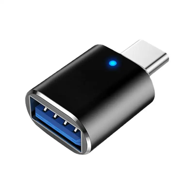

Адаптер USB 3.0 к типу C Светодиодный OTG к USB C USB-A к гнездовому разъему USB Type-C Адаптеры для телефонов