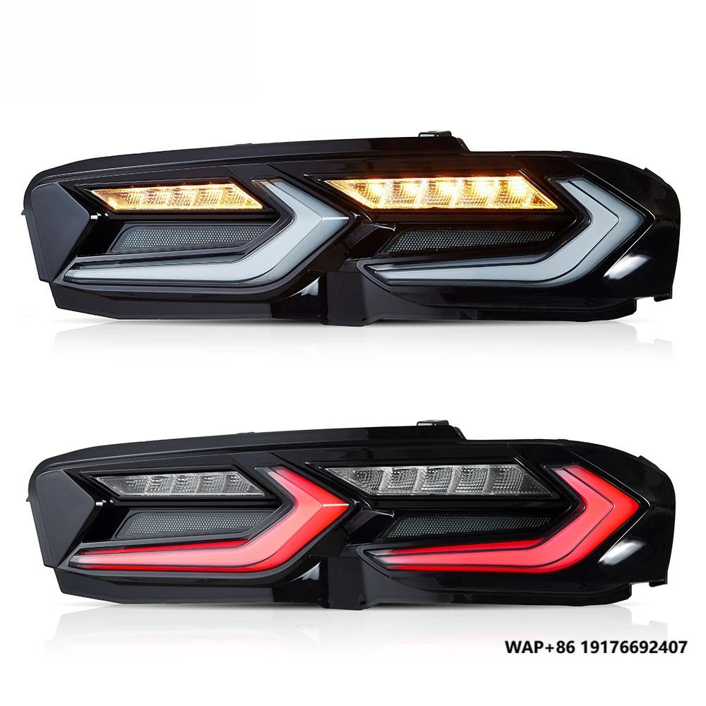 

Hot-selling Factory Price Tail Lamp for 2014 2015 Chevy Camaro LED Taillight Red signal With Full LED Reverse+DRL+Brake Light