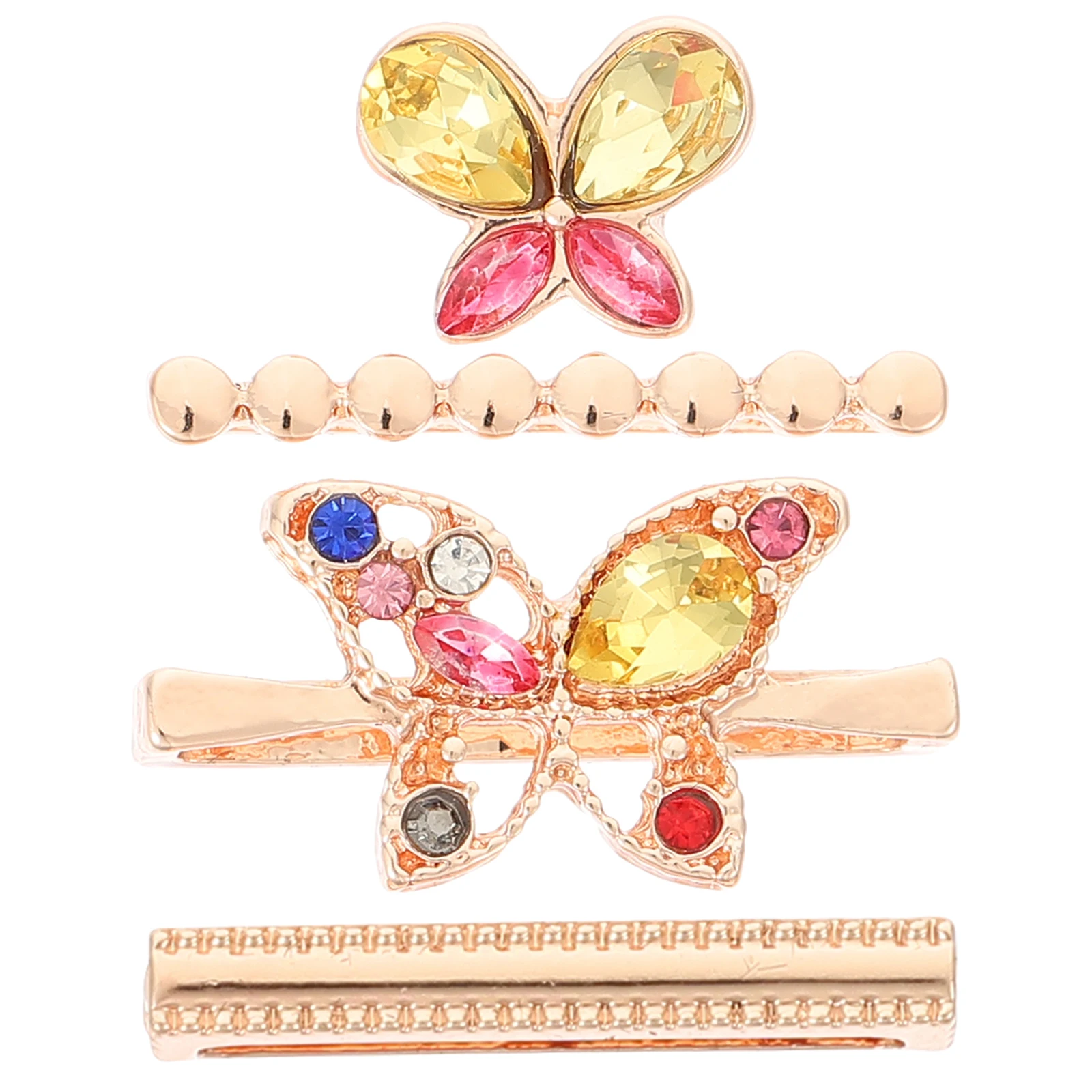 

Smartwatch Strap Metal Watchband Charms Decorative Ring Loops Compatible with Various Bands Alloy Resin for Bands