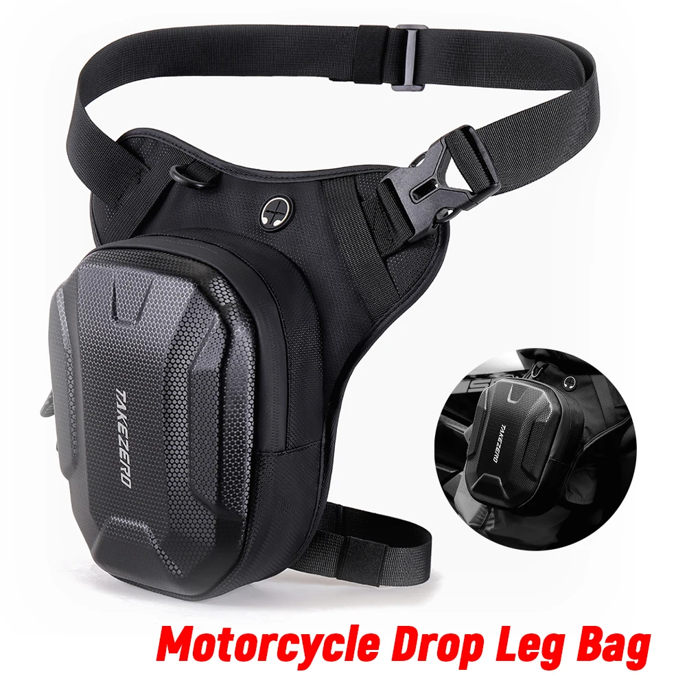 

Motorcycle Drop Leg Bag Adjustable Bicycle Thigh Belt Bag Large Capacity Cycling Crossbody Bag for Outdoor Sports Ride