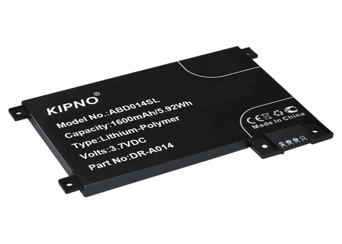 

KINPNO 1600mAh Battery For Amazon D01200 DR-A014 Kindle Touch 4th 170-1056-00 DR-A014 MC-354775 S2011-002-A S2011-002-S