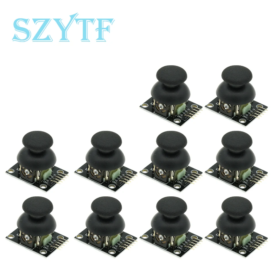 1/5/10pcs For Arduino Dual-axis XY Joystick Module Higher Quality PS2 Joystick Control Lever Sensor KY-023 Rated 4.9 /5