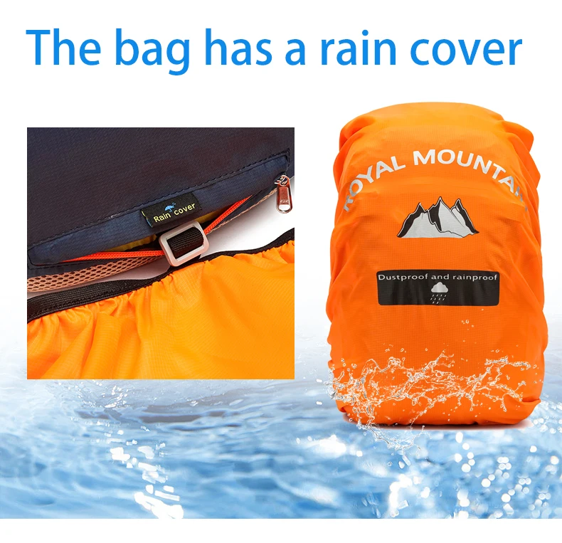 20L & 30L Auswahl Leichtgewichtiger Freizeitrucksack Unisex-Design mit Regenschutz Wasserabweisendes Gewebe Laptopfach – Detail 9