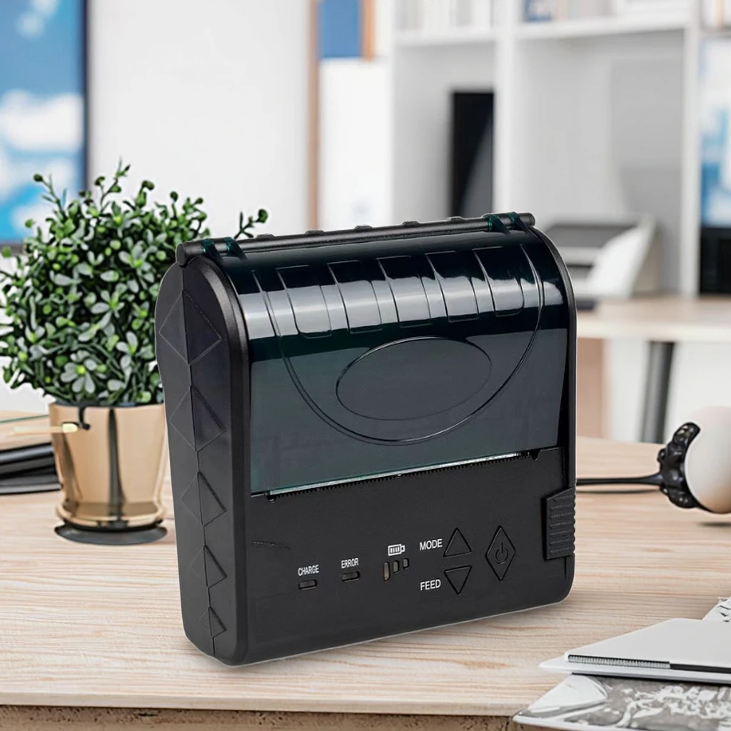 

MINI Portable Wireless Thermal Receipt Printer Takeout Software Traffic Hot Selling