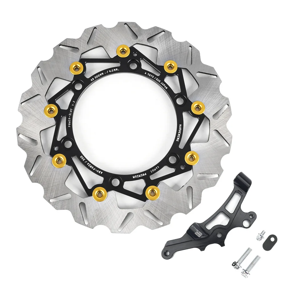 300Mm Motorcycle Brake Discs Modifier Front Wheel Nissin 4P Brake Caliper Big Disc Brake Kit for Honda Adv350 17-25