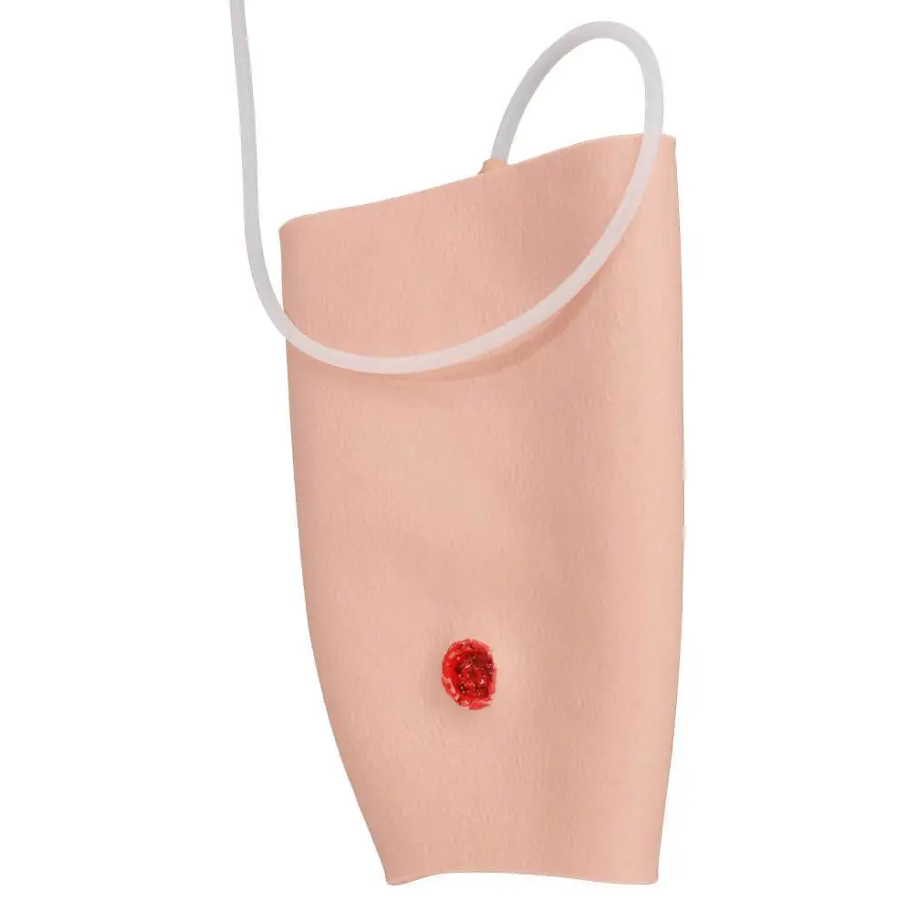Ultrassist Leg Bullet Wound Sleeve Gunshot Entry Exit Wound Packing Trainer Kit Hemostasis Training for Emergency Response Train