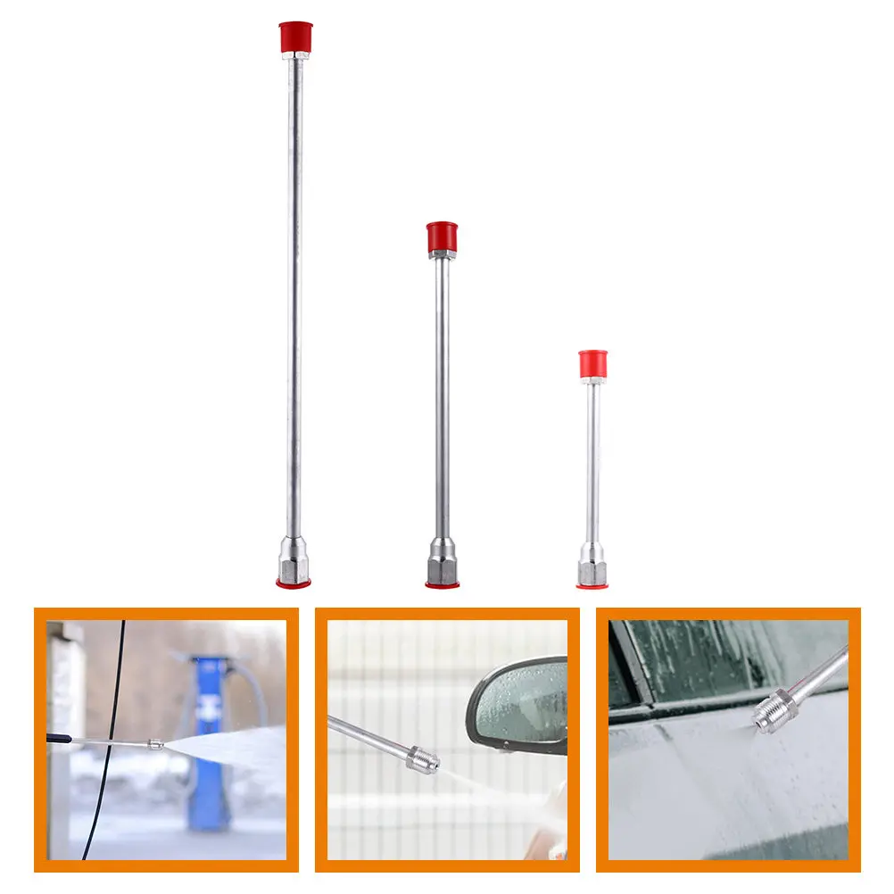3Pcs Aluminum Alloy Paint Sprayer Extension Rods for Airless Sprayers Heavy Duty Sturdy Bend Resistant Quick Install Painting