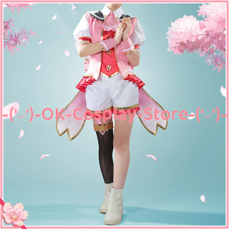 Sakura Laurel Cosplay Costume Game Pretty Derby Cosplay Party Suit Halloween Carnival Uniforms Anime Clothing Custom Made