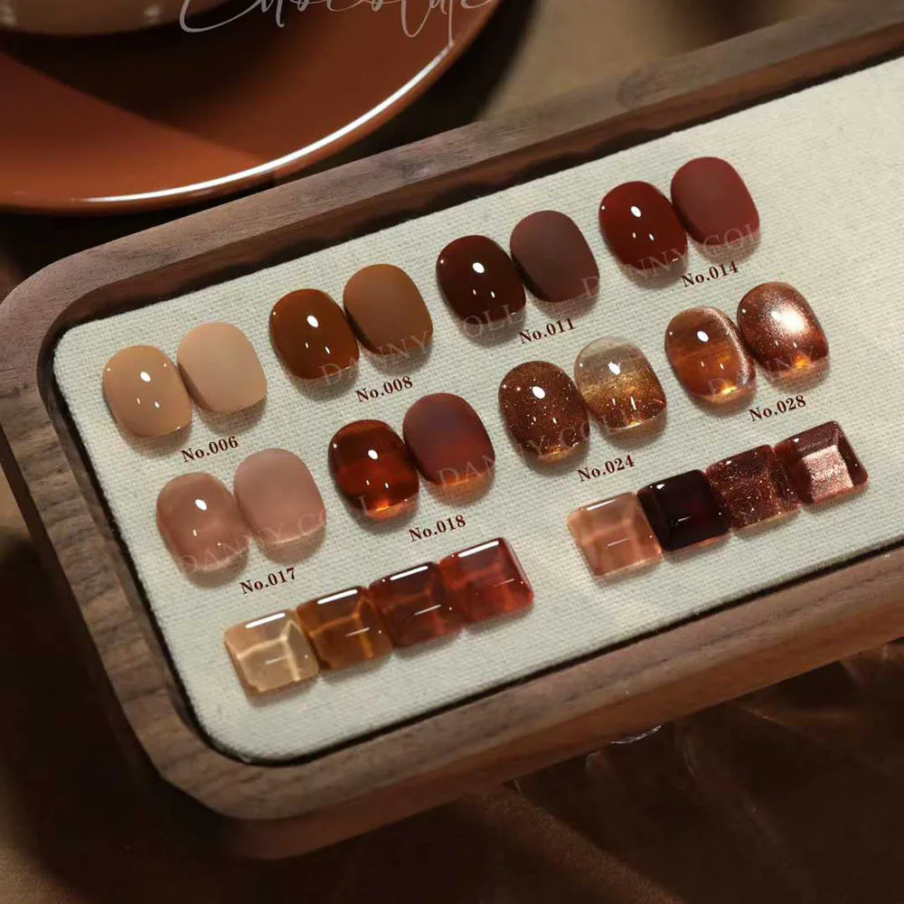 ชุดทำเล็บเจล ปราศจากสาร HEMA และ TPO ชุดเจลทาเล็บแบบแคทอาย กึ่งถาวร ใช้กับหลอด UV/LED ล้างออกได้ สำหรับทำเล็บมือ ขายส่ง