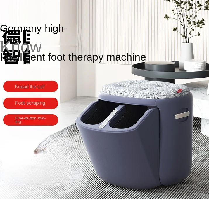 Fully automatic kneading and pressing foot therapy machine, calf massage and leg beauty device