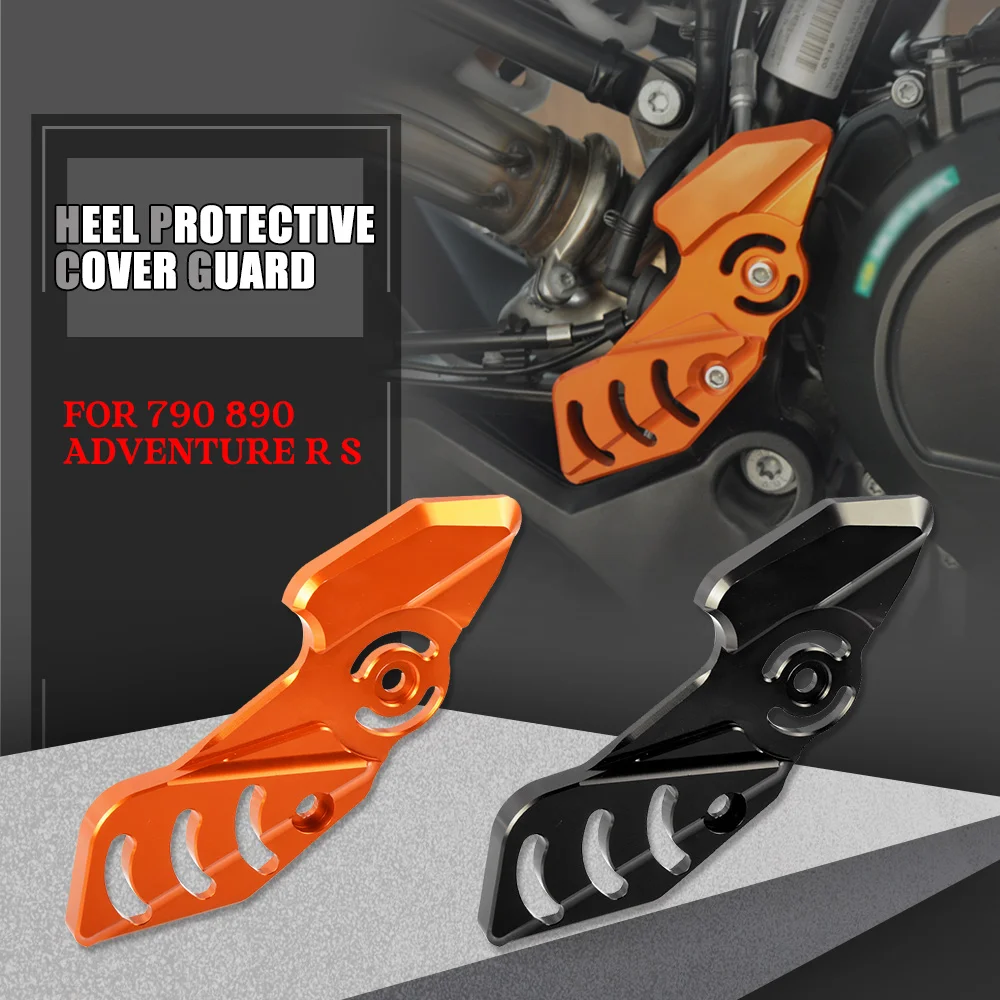 

FOR 790Adv 790 Adventure R S 2019 2020 2021 890 Adventure R 890 Adv 2020 2021 Motorcycle Accessories Heel Protective Cover Guard