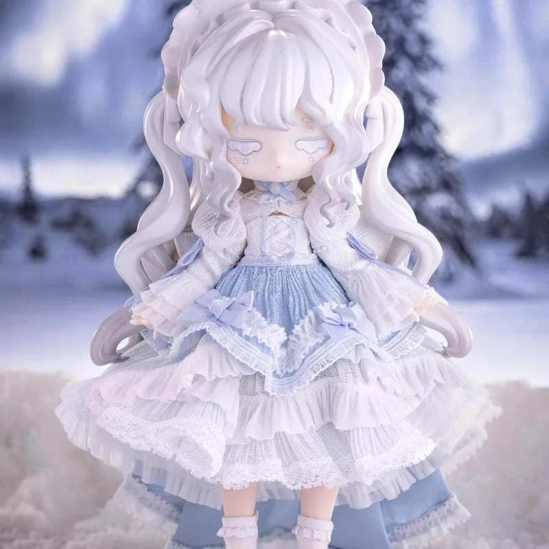 

Mowu 1/12 BJD Collectible Doll Mystery Box 100% Sweetness Themed Poseable Figure with Stand Deluxe Gift for Girl’s Birthday