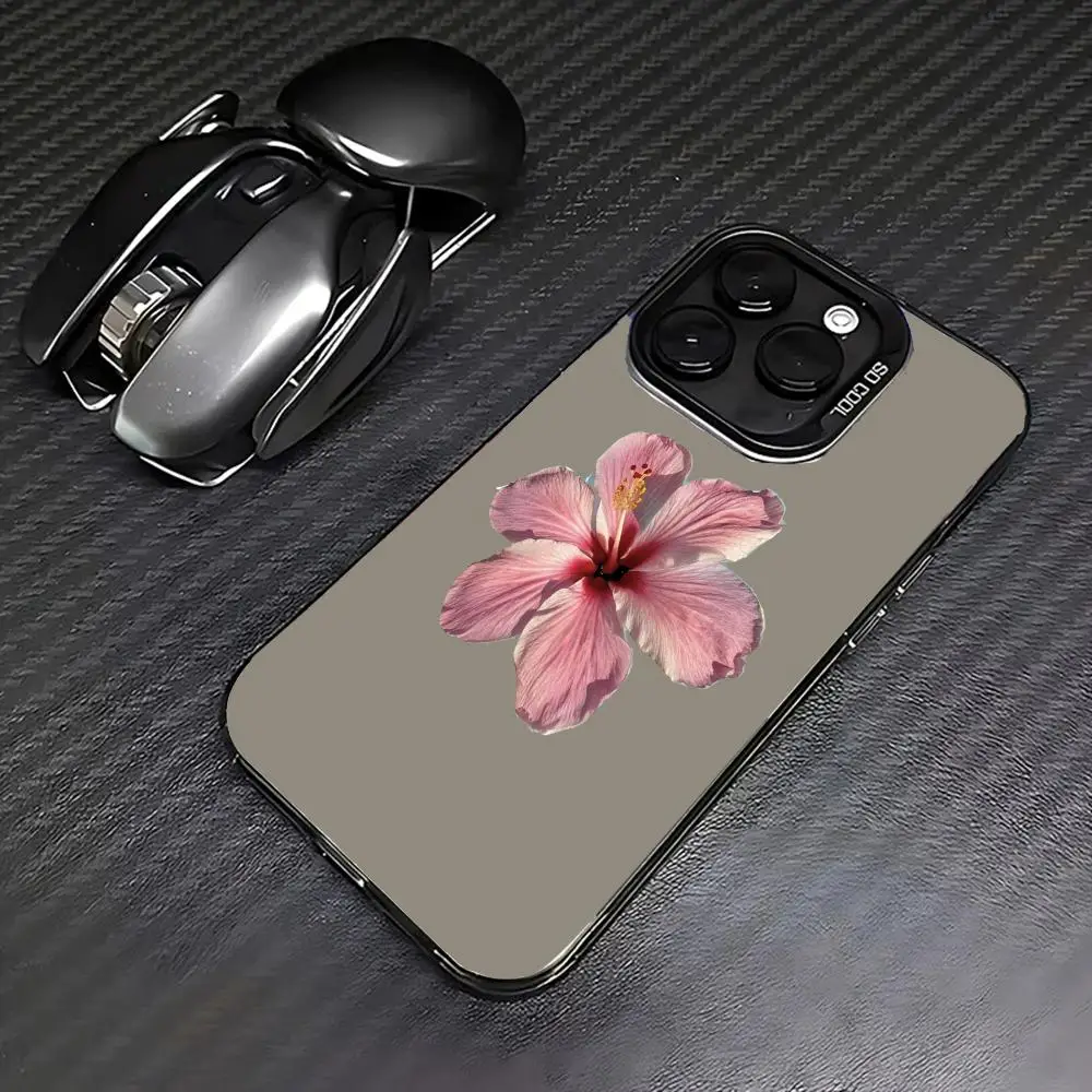 

This simple flower phone case is suitable for iPhone 17 16 15 14 13 12 11 Pro/Max/Plus anti drop and shockproof back cover