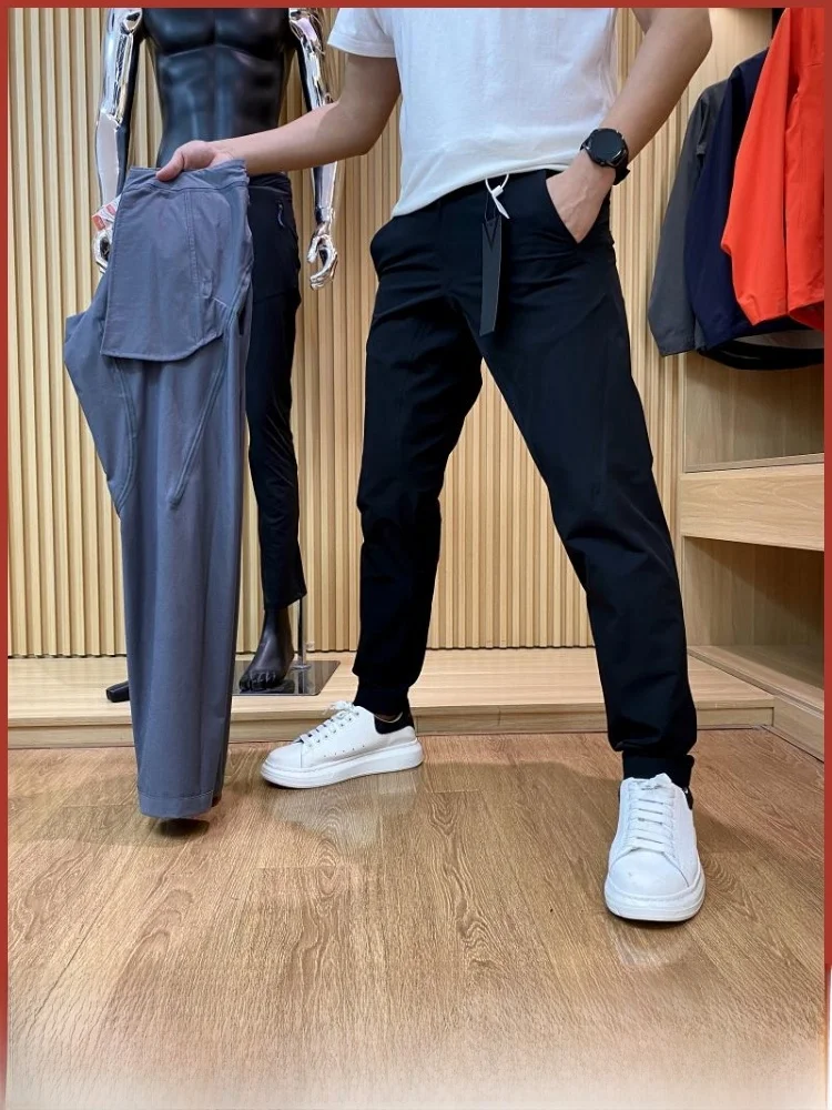 

High-End Busin Series Outdoor Lightweight Breathable 3D Tailored Full Glue Function Casual Pants for Men Urban Faion Str...