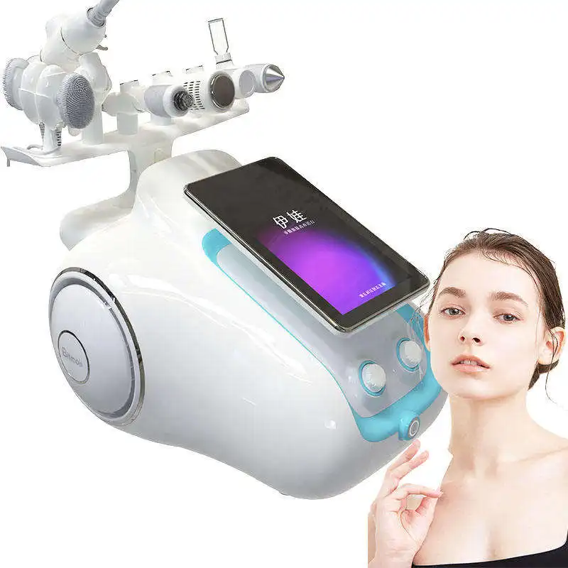 Equipamento de limpeza facial portátil, Concentrador De Oxigênio Bolha, Dermabrasion Plasma, Facial Care Device, Spa, Estética Profissional