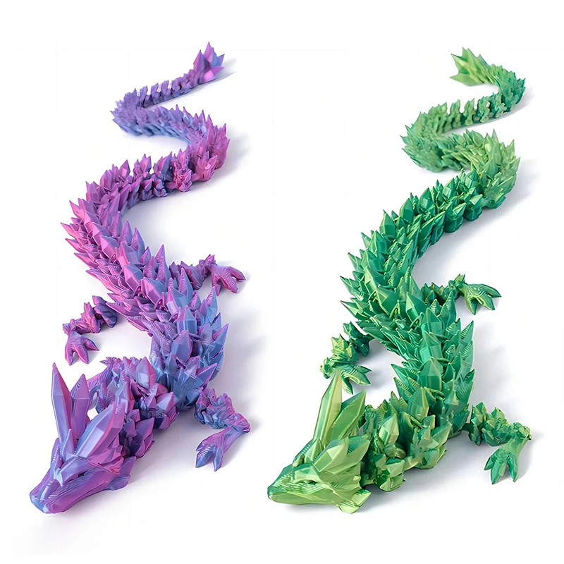 3D Printed Dragon In Egg Full Articulated Dragon Fidget Toys Home Office Rotatable Articulated Dragon Egg Ideal Gift For Kids image 3
