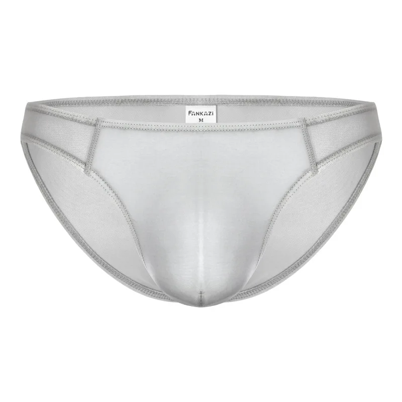 Celana Dalam Pria Celana Dalam Bokong Jaring Ultratipis Pakaian Dalam Low-Rise Lingerie Kantung Cembung U Celana Dalam Olahraga Sejuk Tanga Slip