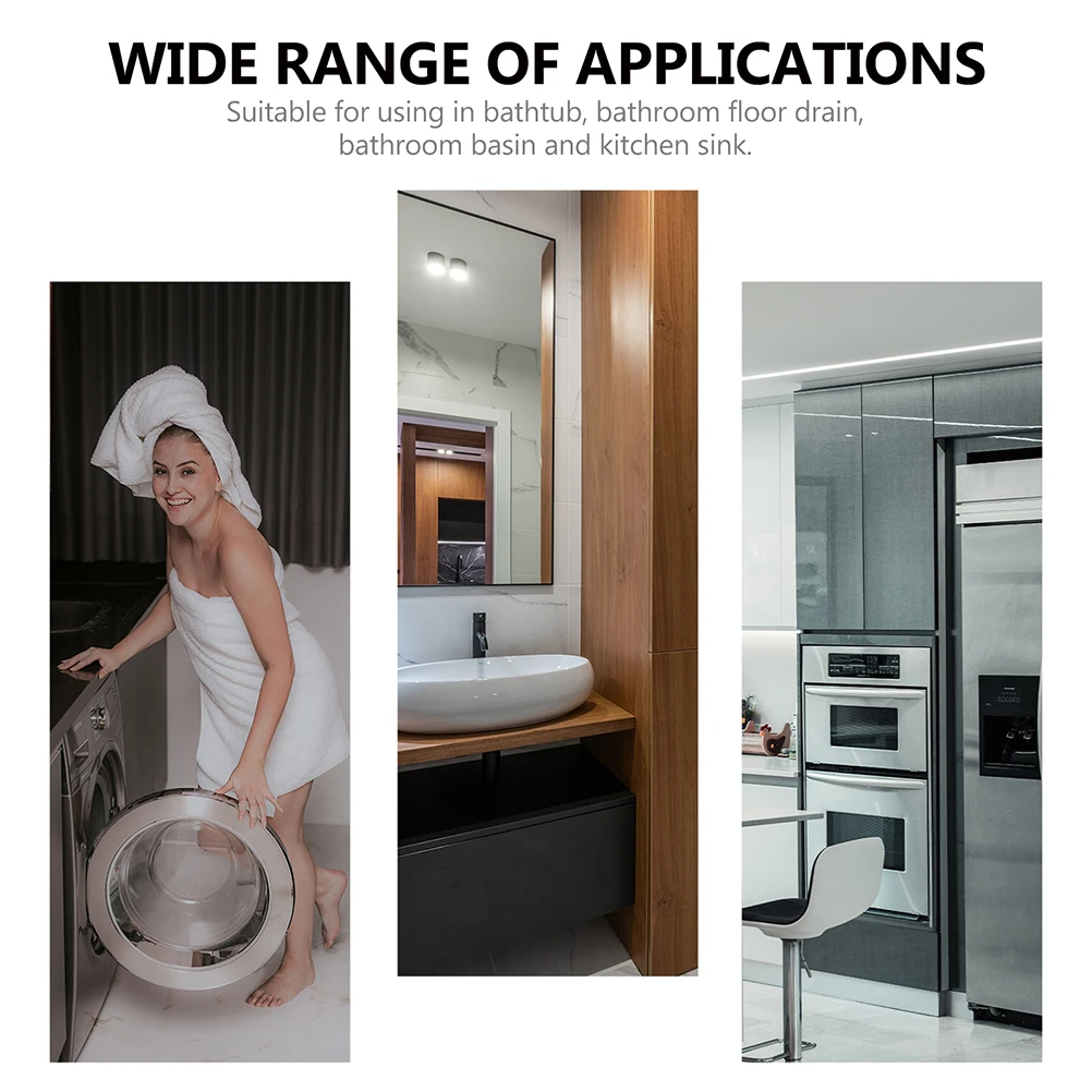 

2 шт. силиконовые сливные крышки для пола, защита от запаха, сетка для кухни, ванной комнаты, раковины, канализации, фильтрация, защита для слива