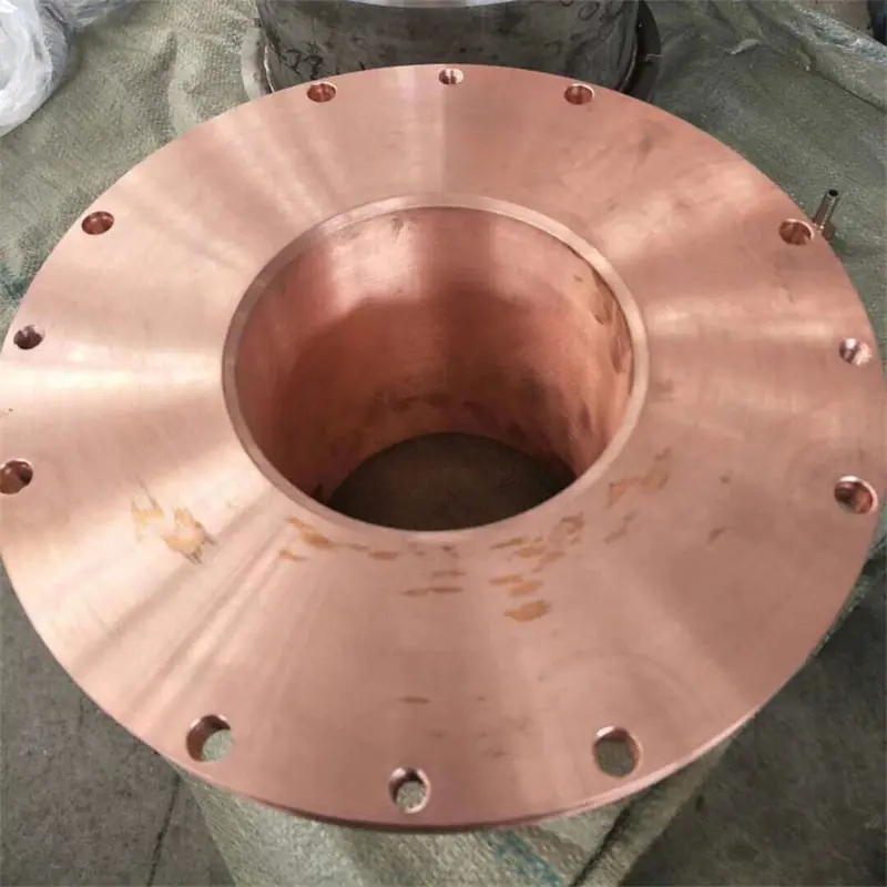 Oxygen Free Copper Plate TU1 TU2 Red Copper Bar Pure Copper Rod 200 500 600mm Custom Thick Wall Sleeve