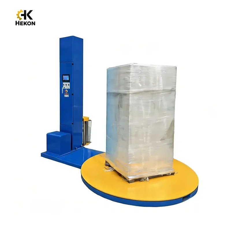 for HEKON heavy duty automatic tray winding packaging machine plastic film tray stretching wrapping equipment