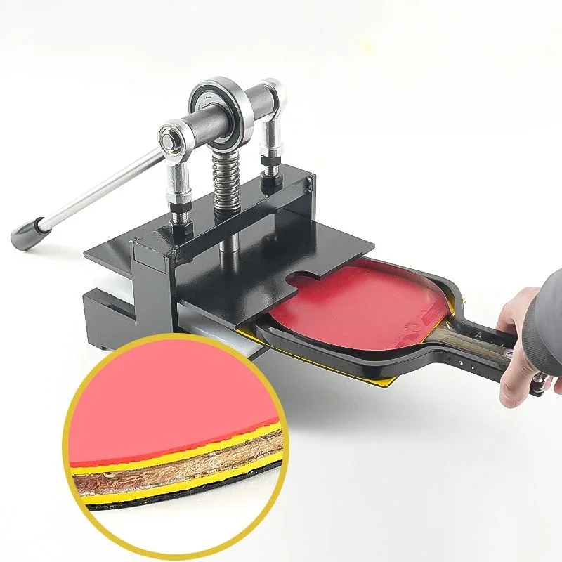 Straight plate horizontal universal table tennis cutting machine manual cutting rubber sticky pat tool tool handle tool holder