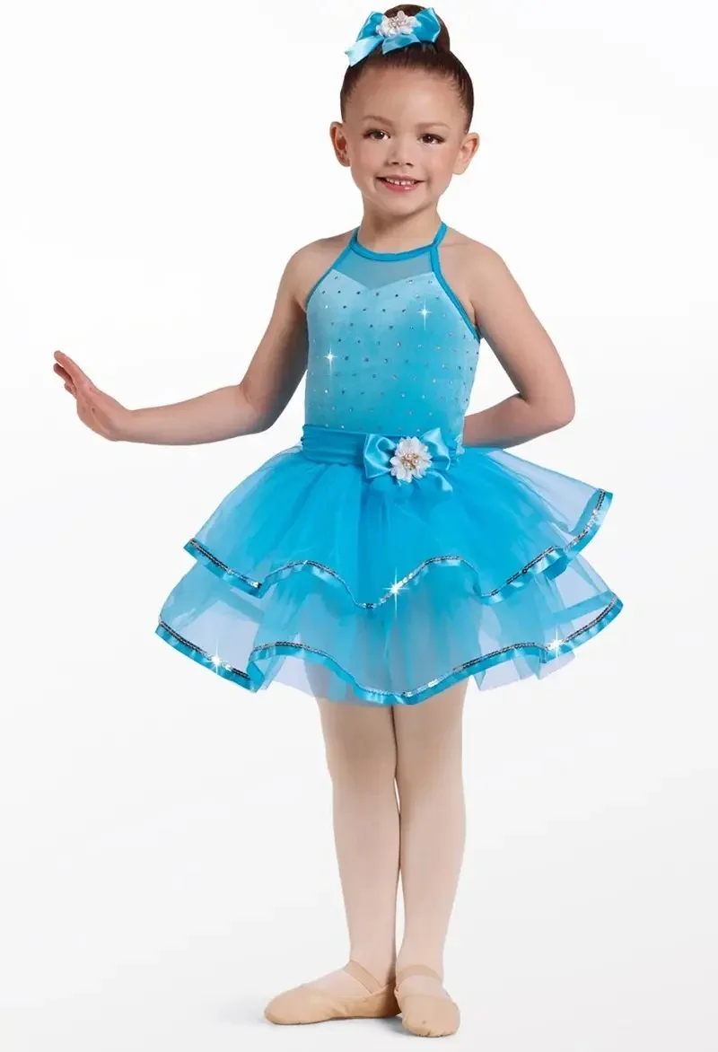 ballet-camisole-puffy-skirt-jazz-performance-costume