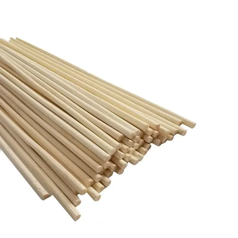 50Pcs/lot Bamboo Stick Plant Growth Support Frame Small Bonsai Branch Vine For Household Plant Cages Garden Supplies