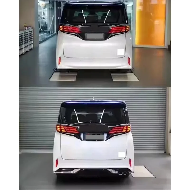 2023-2024-TA Alphard Bodykit Modifikasi Terbaik Berkualitas Tinggi Model Baru Gaya Modellista Seri 40 Kit Bumper Depan & Belakang