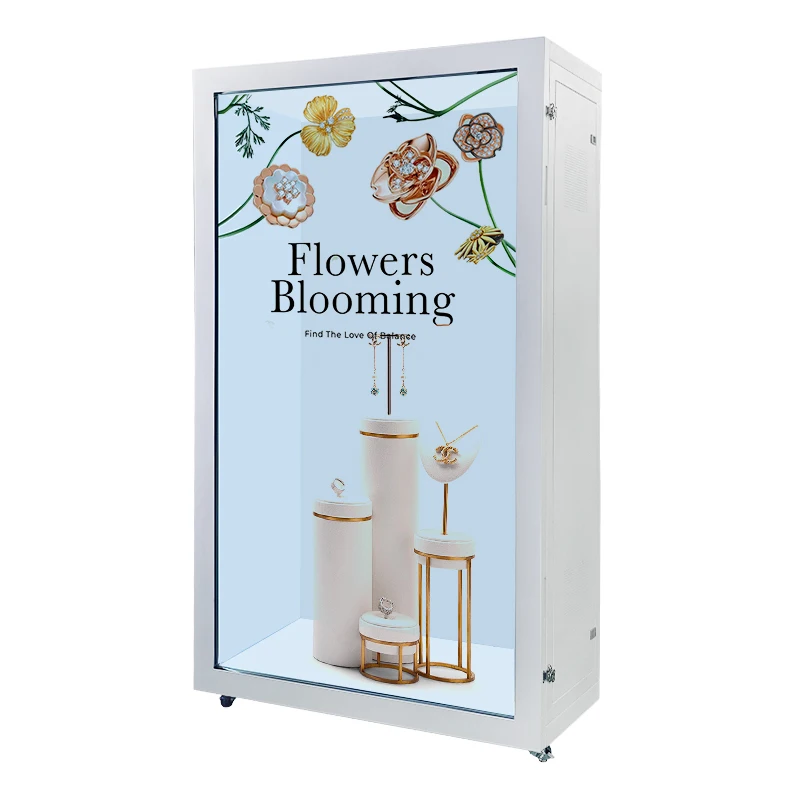 11-98inch Indoor Ai 3d Hologram Display Interactive Holographic Showcase Transparent Lcd Box Virtual Meta Digital Human Holobox