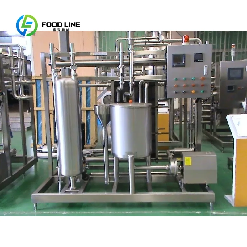Smart Pasteurizer Machine Remote Monitoring Temperature Control Milk Juice Beverage Sterilization Processing Line Customized