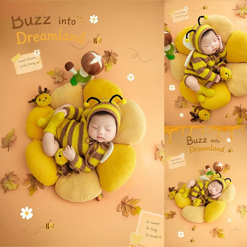 accesorios-para-fotografia-de-recien-nacidos-traje-tejido-hecho-a-mano-con-tema-de-abejas-decoraciones-florales-para-munecas-mini-decoraciones-de-abejas-para-sesion-de-fotos-de-bebes