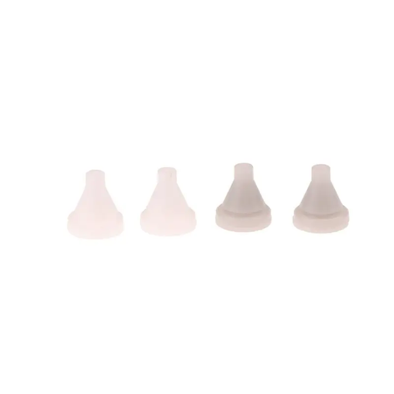 ABKW-Replacement Silicone Nozzle Nipple 50Pcs Water Spraying Outlet Top Parts For Shower Accessories Transparent