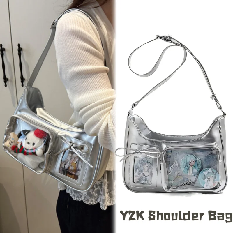 

PU Leather Designer Luxury Bag Trendy Shoulder Messenger Bags with Phone Pocket Fashionable Zippered Wallet Style Small Backpack