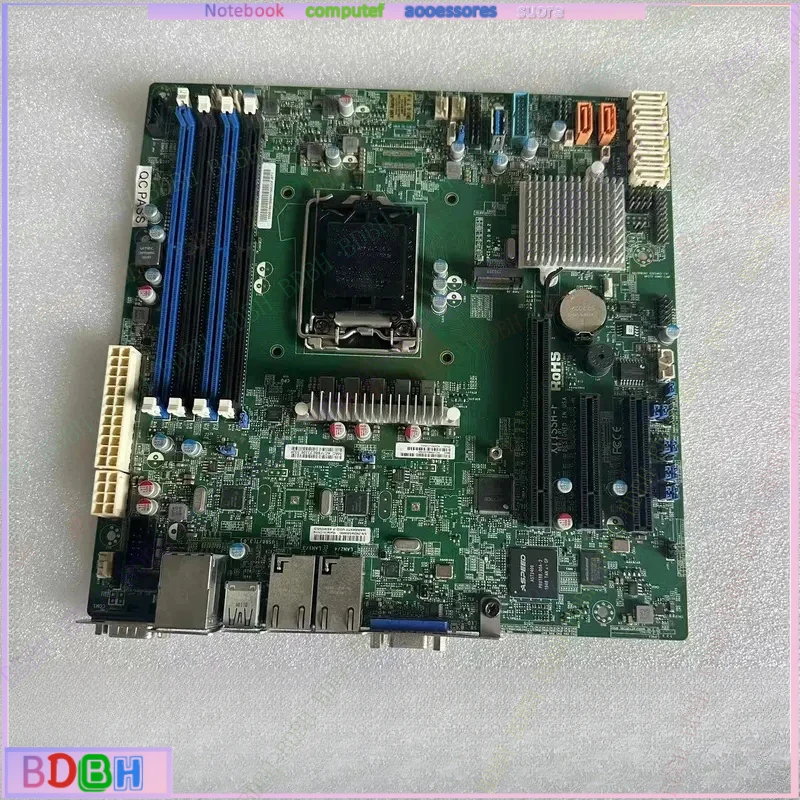 ZQ  For X11SSM-F X11SSH-F server main board E3-1200V5V6 1151 with remote management