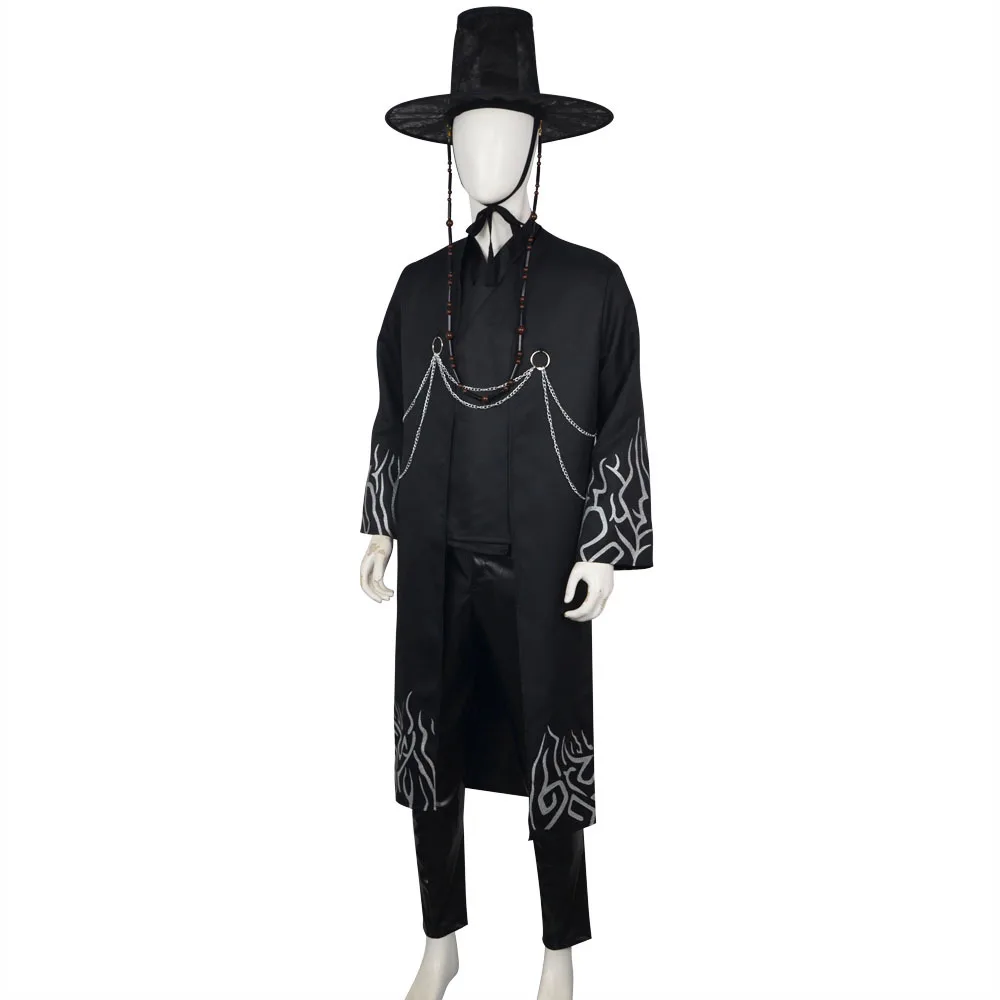 Kpop Demon Hunters Jinu-Disfraz de Saja para niños, uniforme, sombrero, juego de rol, trajes de ídolo de grupo, traje de Carnaval de Halloween