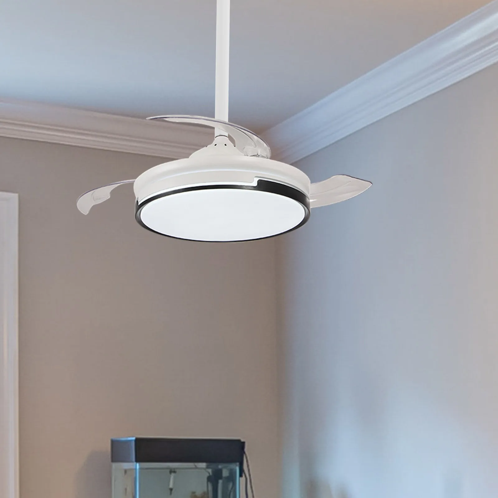 

Thickened Iron Ceiling Fan Extension Rod for Stable Durable Easy Install Sleek Design Simple Elegant Decorative Pole
