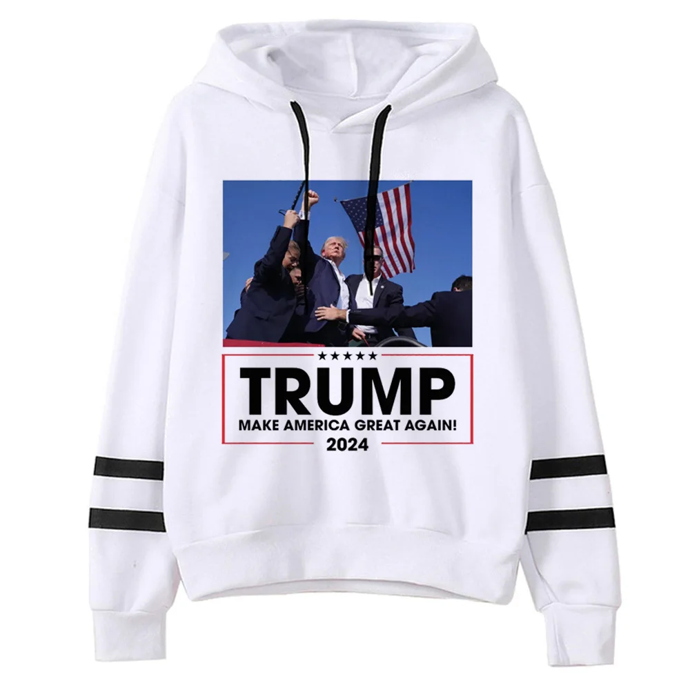 Donald Trump hoodie harajuku funny designer pattern elegant girl pullover sweatshirts anime comic elegant