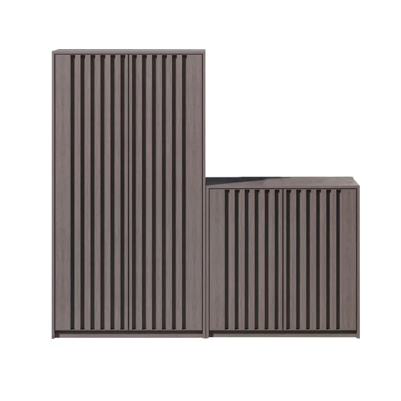 

Outdoor all-aluminum alloy locker courtyard garden balcony storage tool cabinet waterproof and sunscreen outdoor shoe cabinet