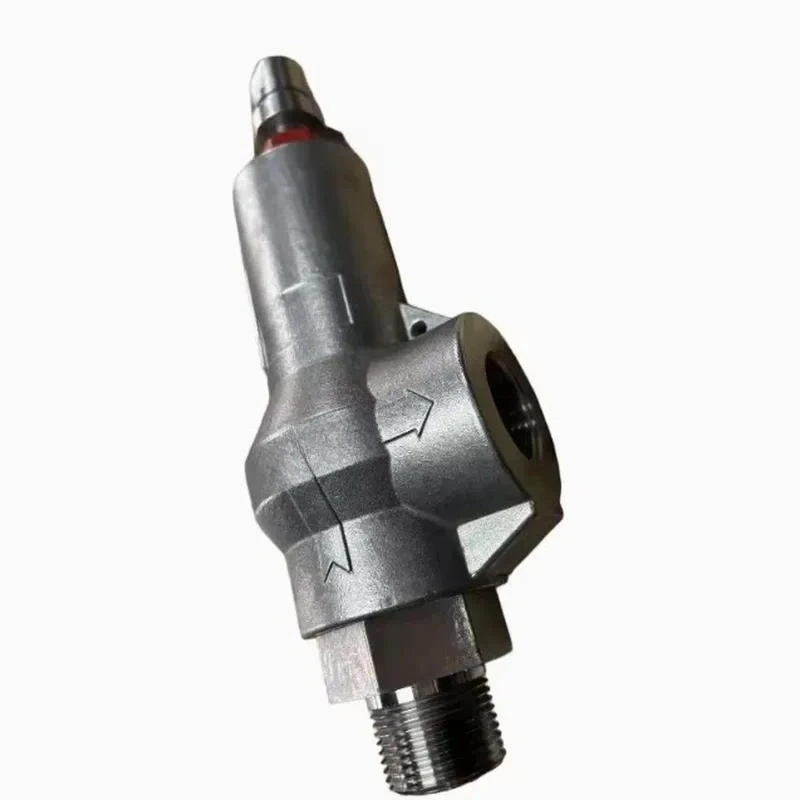 1 Inch ASME Safety Relief Valve 3000 Psi NPT Thread Spring Loaded Full Bore Pop Action Nailok Lever Type Stainless Steel