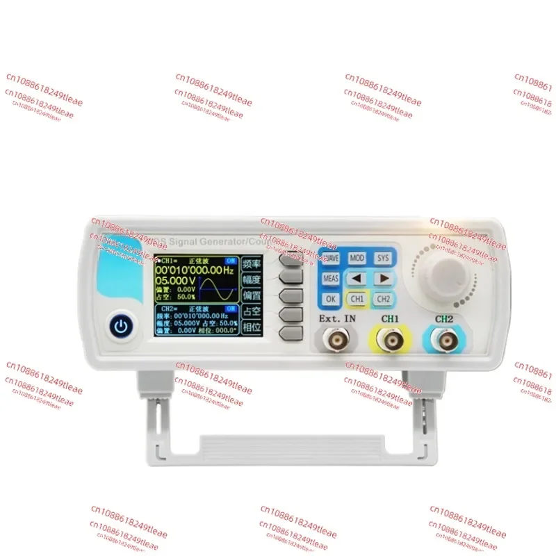 

JDS6600 Dual channel programmable DDS function arbitrary waveform signal generator, pulse signal source frequency meter