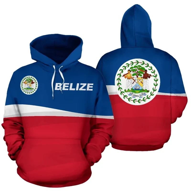 

Belize Flag Map 3D Printed Hoodie For Men Clothes Fashion National Emblem Sweatshirts Casual Male Hoodie Women Pullovers Boy Top