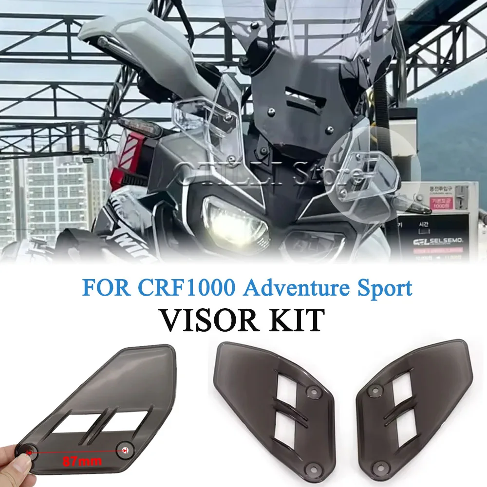 

New Motorcycle For Honda CRF1000L CRF 1000 L CRF 1000L Africa Twin Adventure Sports Upper Wind Deflectors Visor Kit