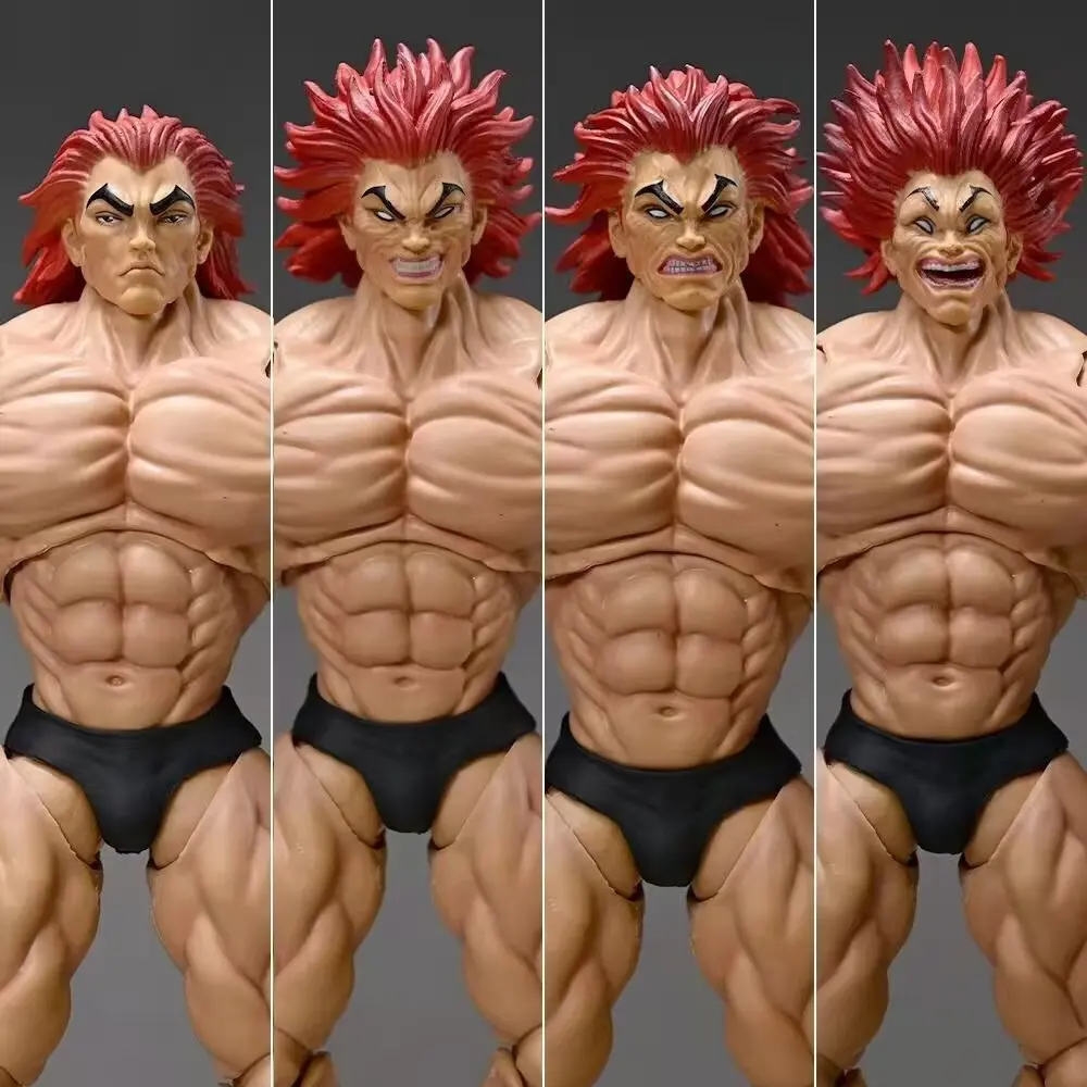 18cm Storm Toys Son Of Ogre Baki Anime Figures Hanma Yujiro Action Figure Statue Collection Figurine Model Doll Toys Kids Gift