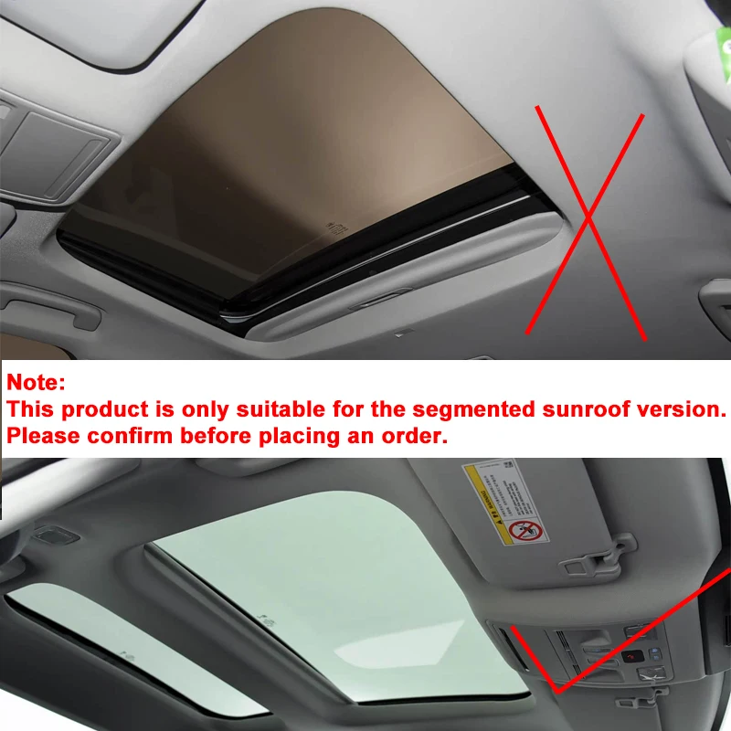For Ford Mondeo Taurus MK5 2022~2025 Skylight Sunshade Sunroof Electrostatic Adsorption Visors Sun Protection Car Accessories
