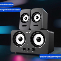 Desktop Computer Speakers Home TV 2.1 Multimedia Subwoofer Sound System USB Wired Bluetooth Gaming Speaker for Notebook Phone PC