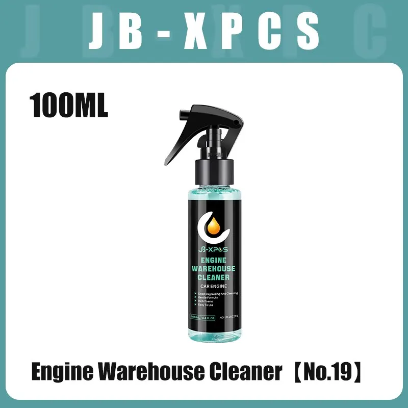 Engine Cleaner Spray Heavy Oil Grease Remover Powerful Decontamination Cleaning Liquid Protection Car Care Detail JBXPCS 19